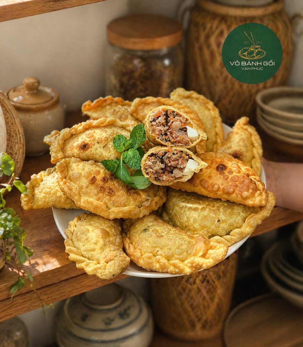 Vỏ bánh gối Vạn Phúc